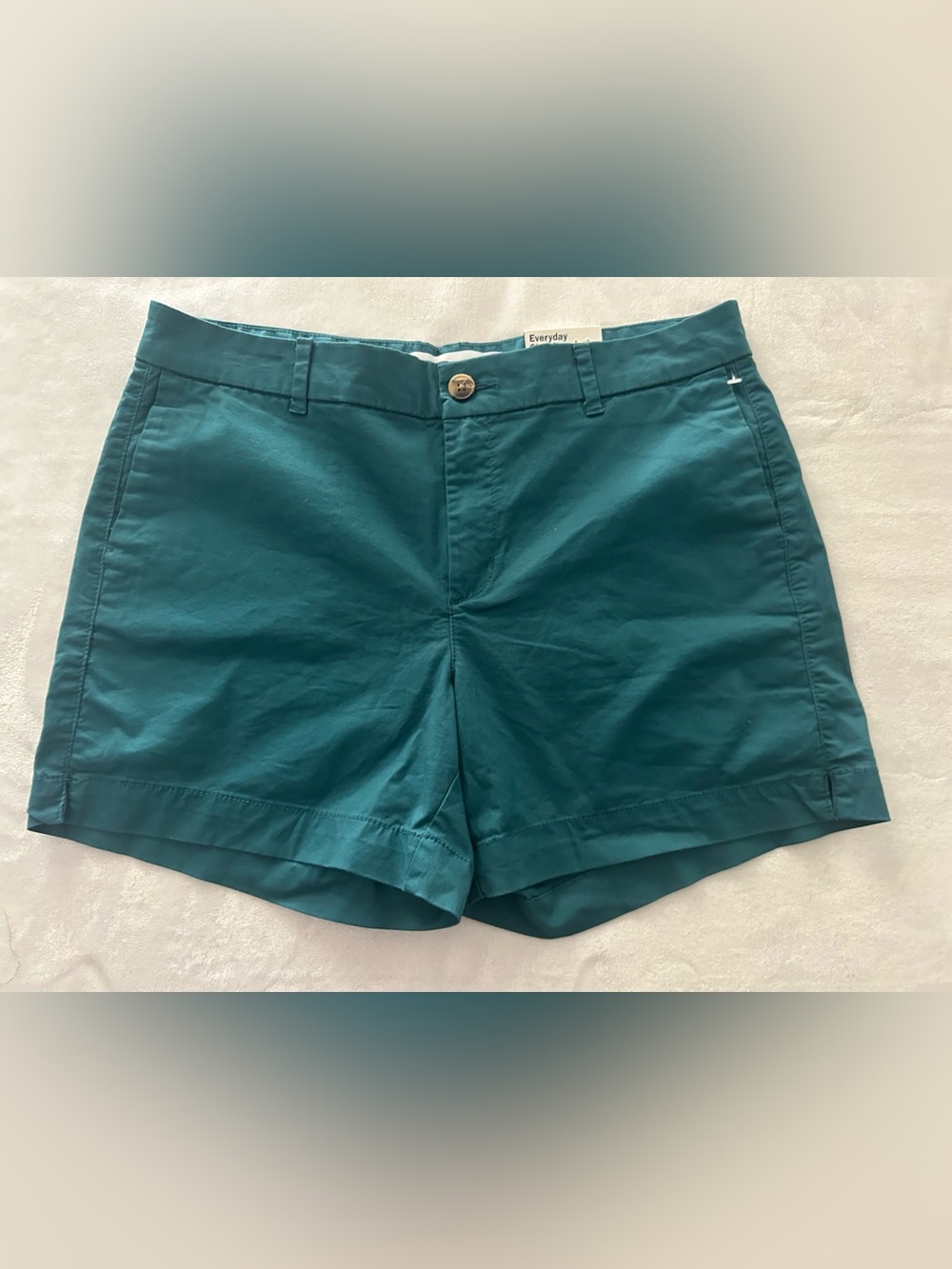 NWT Old Navy Everyday Shorts
Women’s Sz 12 Teal Classic Summer Casual Chino